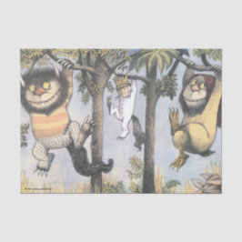 Papel De Seda Wild Things and Max Swinging From Trees