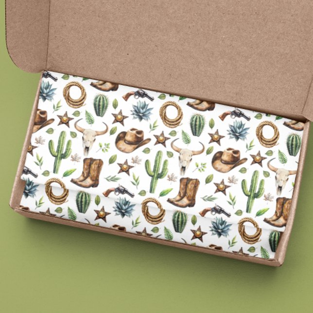 Papel De Seda Wild West Cowboy (Subido por el creador)