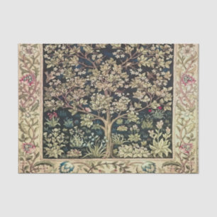 Papel De Seda Willam Morris hermosos diseños y creaciones,Vint