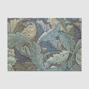 Papel De Seda William Morris Acanthus Sage Flor Flor Botánico
