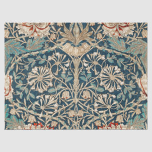 Papel De Seda William Morris Antiguo Floral de Madreselva