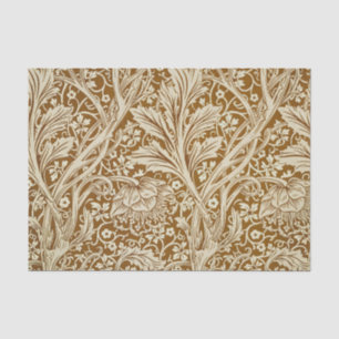 Papel De Seda William Morris Arcadia Clásico de Patrón Floral