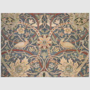 Papel De Seda William Morris Bullerswood Faux Tapestry