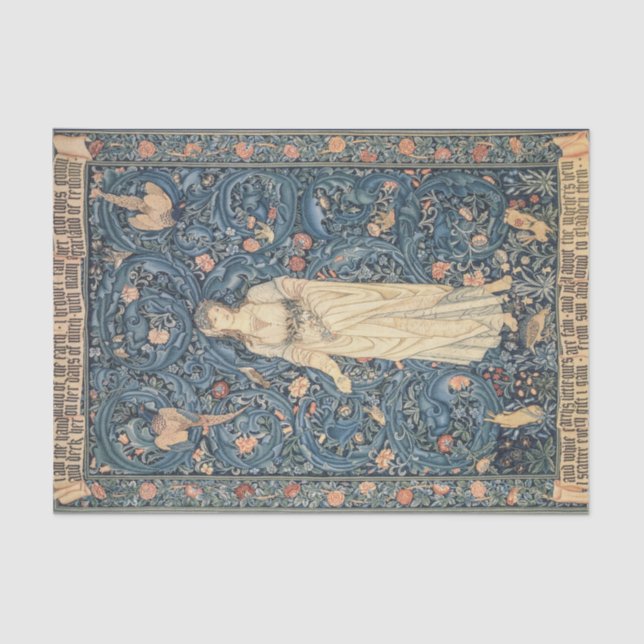 Papel De Seda William Morris - Flora (Anverso)