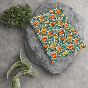 Papel De Seda William Morris inspirado en la terracota azul past