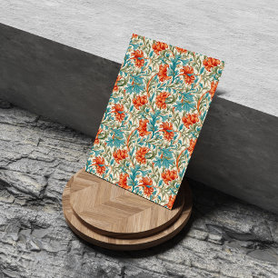 Papel De Seda William Morris inspirado en la terracota azul past