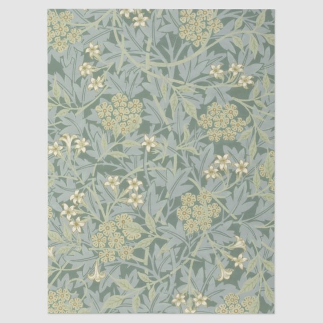 Papel De Seda William Morris | Jasmine Pattern (Anverso)