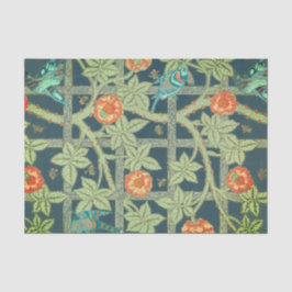 Papel De Seda William Morris LEAF Y BIRD PATTERN Tissue Paper