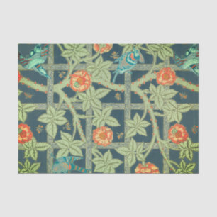 Papel De Seda William Morris LEAF Y BIRD PATTERN Tissue Paper