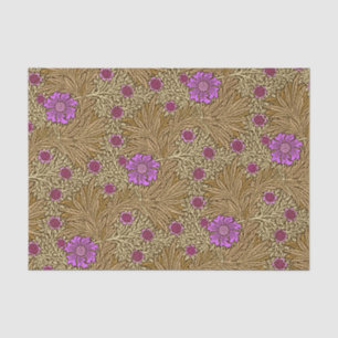 Papel De Seda William Morris Marigold, Brown, Beige y Violet