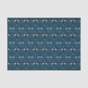 Papel De Seda William Morris - Muchos pájaros y patrones florale