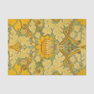 Papel De Seda William Morris, palacio Art Nouveau Gold St James