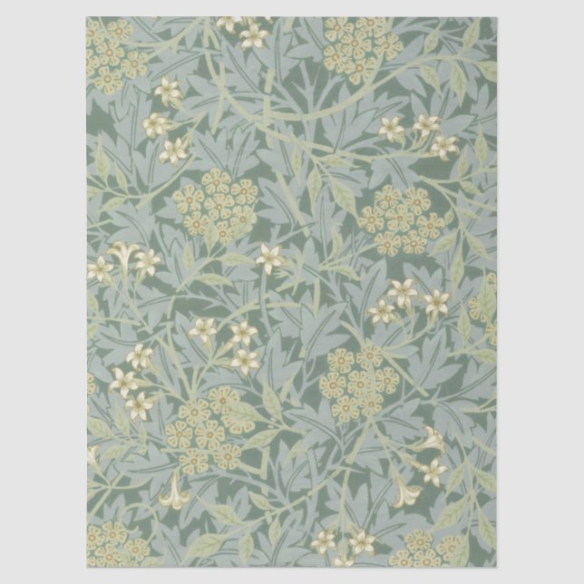 Papel De Seda William Morris | Patrón de Jazmín (Anverso)