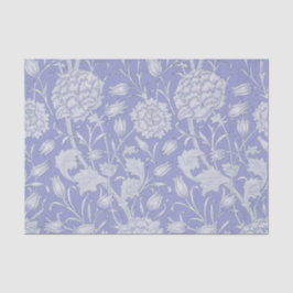 Papel De Seda William Morris - Patrón floral morado de tulipanes