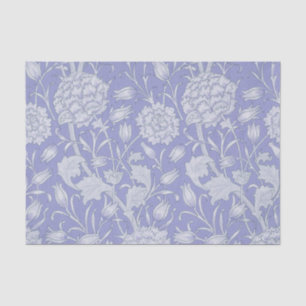 Papel De Seda William Morris - Patrón floral morado de tulipanes