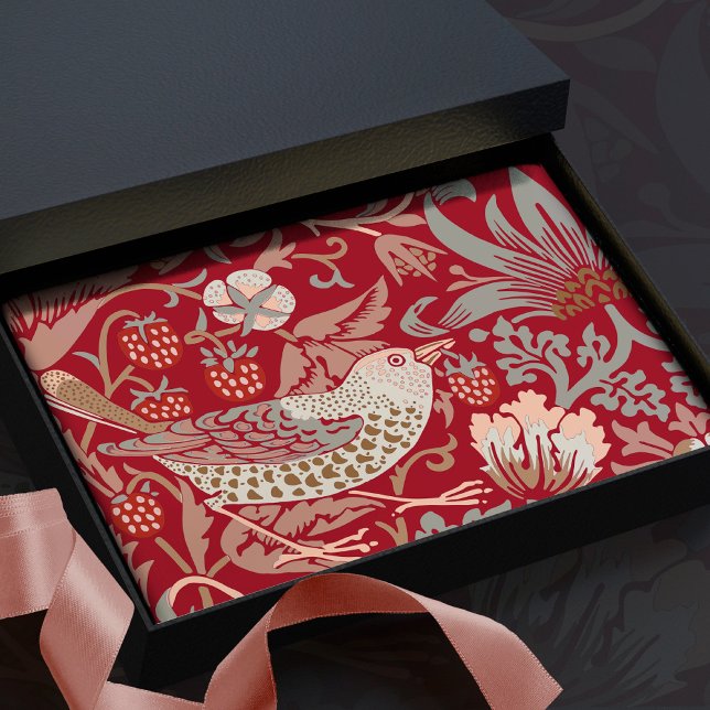 Papel de seda William Morris Strawberry Thief (Subido por el creador)