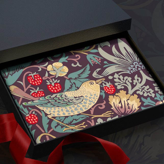 Papel de seda William Morris Strawberry Thief (Subido por el creador)