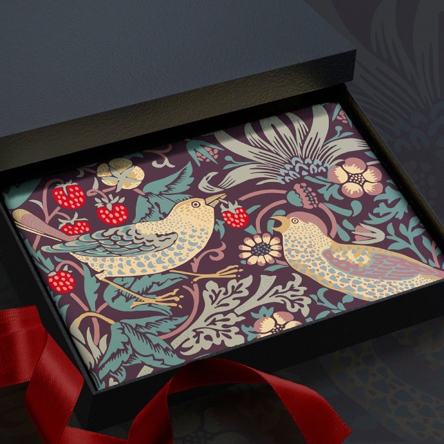 Papel De Seda William Morris Strawberry Thief Tissue Paper (Subido por el creador)