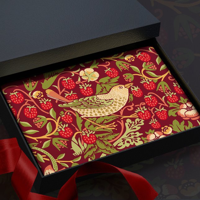 Papel De Seda William Morris Strawberry Thief Tissue Paper (Subido por el creador)