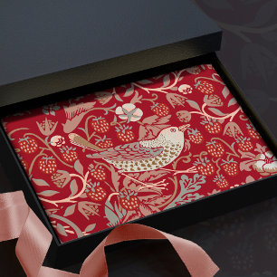 Papel De Seda William Morris Strawberry Thief Tissue Paper