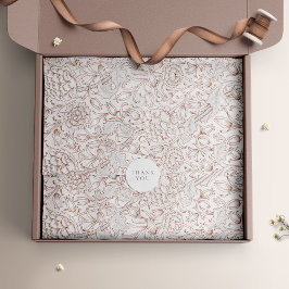 Papel De Seda William Morris Tinta Tulips Vintage Retro Floral