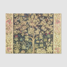 William Morris Tree De Life Floral Vintage Art