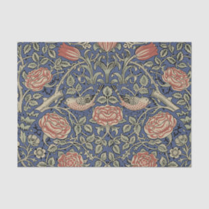 Papel De Seda William Morris Tudor Rosa Wallpaper