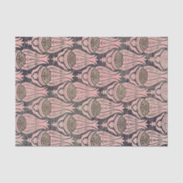Papel De Seda William Morris TULIP GRIS Y Tejido PINO