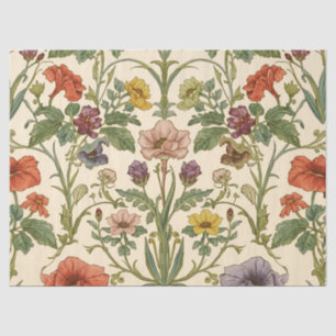 Papel De Seda William Morris vintage Pimpernel Pre-Raphaelite
