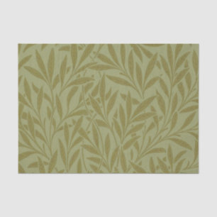 Papel De Seda William Morris Willow Antiguo Arte de Vino de Hoja