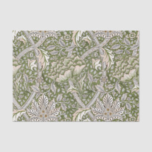 Papel De Seda William Morris Windrush floral clásico
