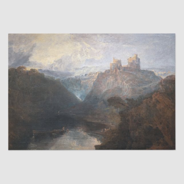 Papel De Seda William Turner - Castillo Kilgarren, Pembrokeshire (Anverso)