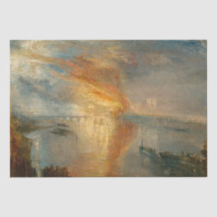 Papel De Seda William Turner - La quema del Parlamento