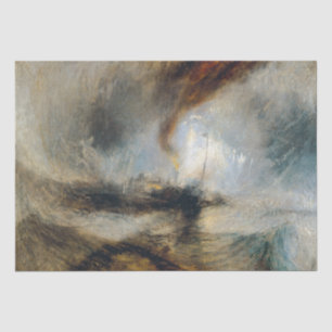 Papel De Seda William Turner - Tormenta de nieve