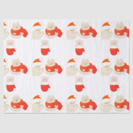 Papel De Seda Winter Kitty