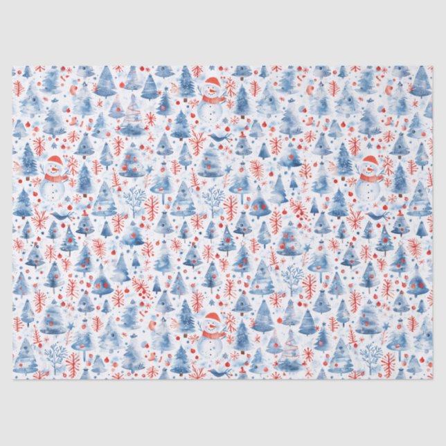 Papel De Seda Winter Wonderland (Anverso)