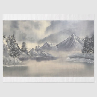 Papel De Seda Winter Wonderland