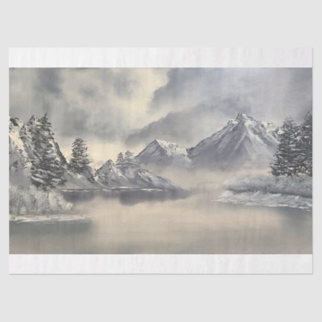 Papel De Seda Winter Wonderland (Anverso)