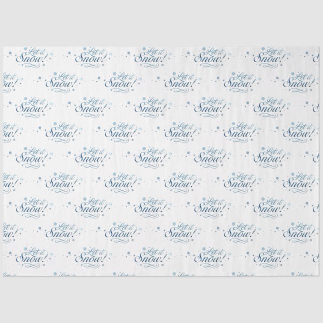 Papel De Seda Winter Wonderland Design Series 10 (Anverso)