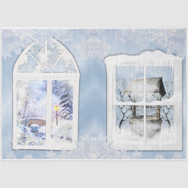 Papel De Seda Winter Wonderland Design Series 8 (Anverso)