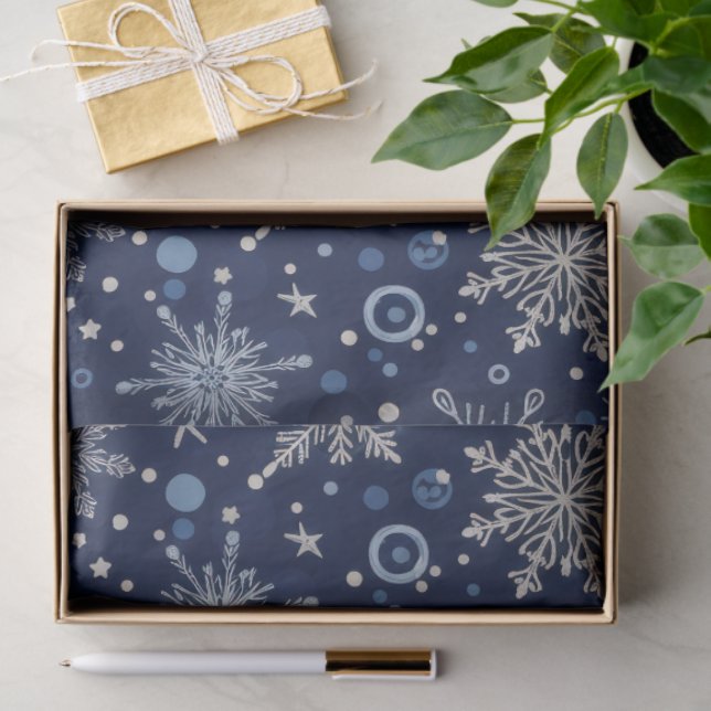 Papel De Seda Winter Wonderland Snowflake Wrap (Regalo )