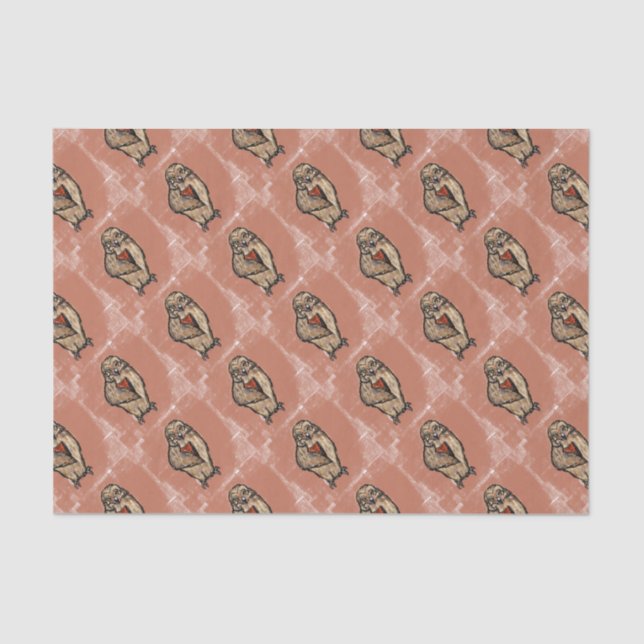 Papel De Seda Wise Owl (Anverso)