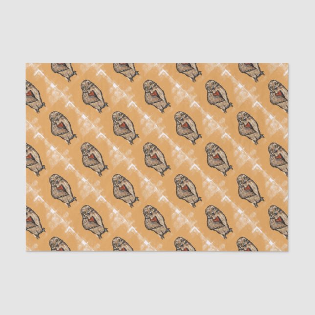Papel De Seda Wise Owl (Anverso)