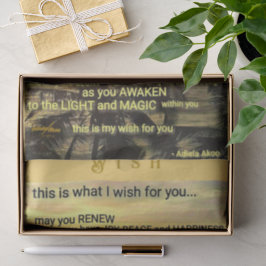 Papel De Seda Wish Tissue Paper de Adiela Akoo