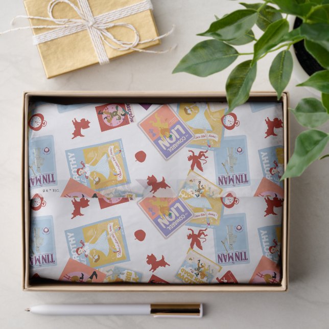 Papel De Seda Wizard of Oz™ Character Print Toss Pattern (Regalo )