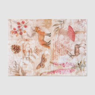Papel De Seda Woodland Ephemera