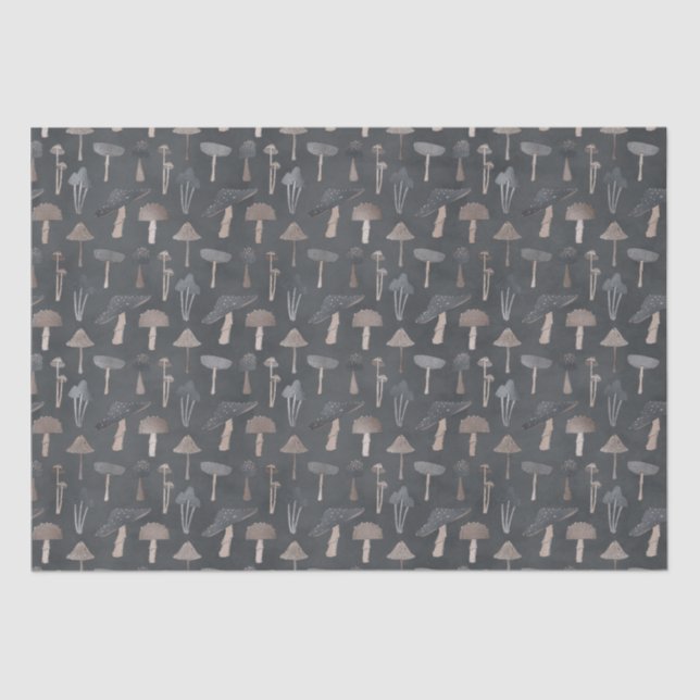 Papel De Seda Woodland Mushrooms (Anverso)
