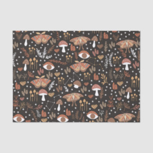 Papel De Seda Woodland Mushrooms Tissue Paper