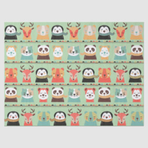 Papel De Seda Woodland Whimsy Buddy Tissue Paper