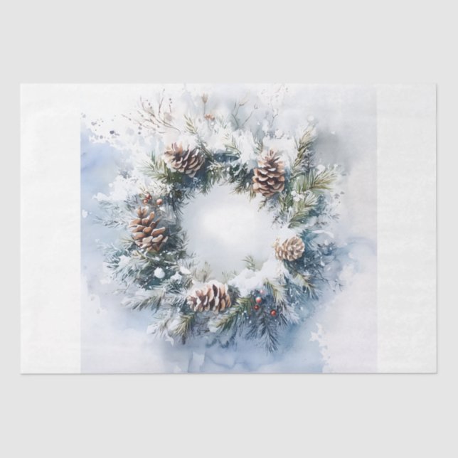 Papel De Seda Wreath (Anverso)